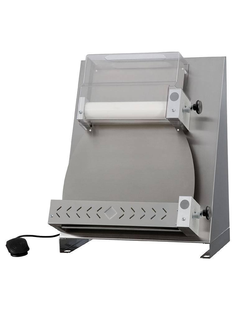 Rouleau à pâte à pizza - Ø42 CM - Inox - 2 Rouleaux - Linéaire - Diamant - P42/XV