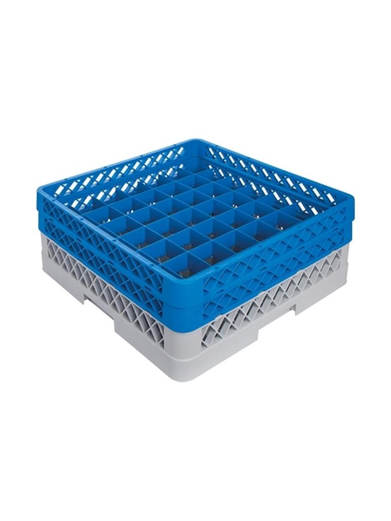 Panier bécher - H 18 x 50 x 50 CM - 0,01 KG - Polypropylène - Panier bécher - CaterRacks - CR4912
