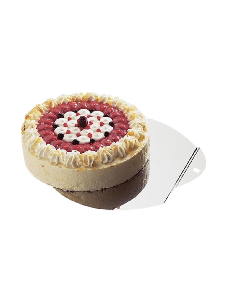 Pelle à gâteau - 0,45 KG - Ø30 CM - Inox - 130180
