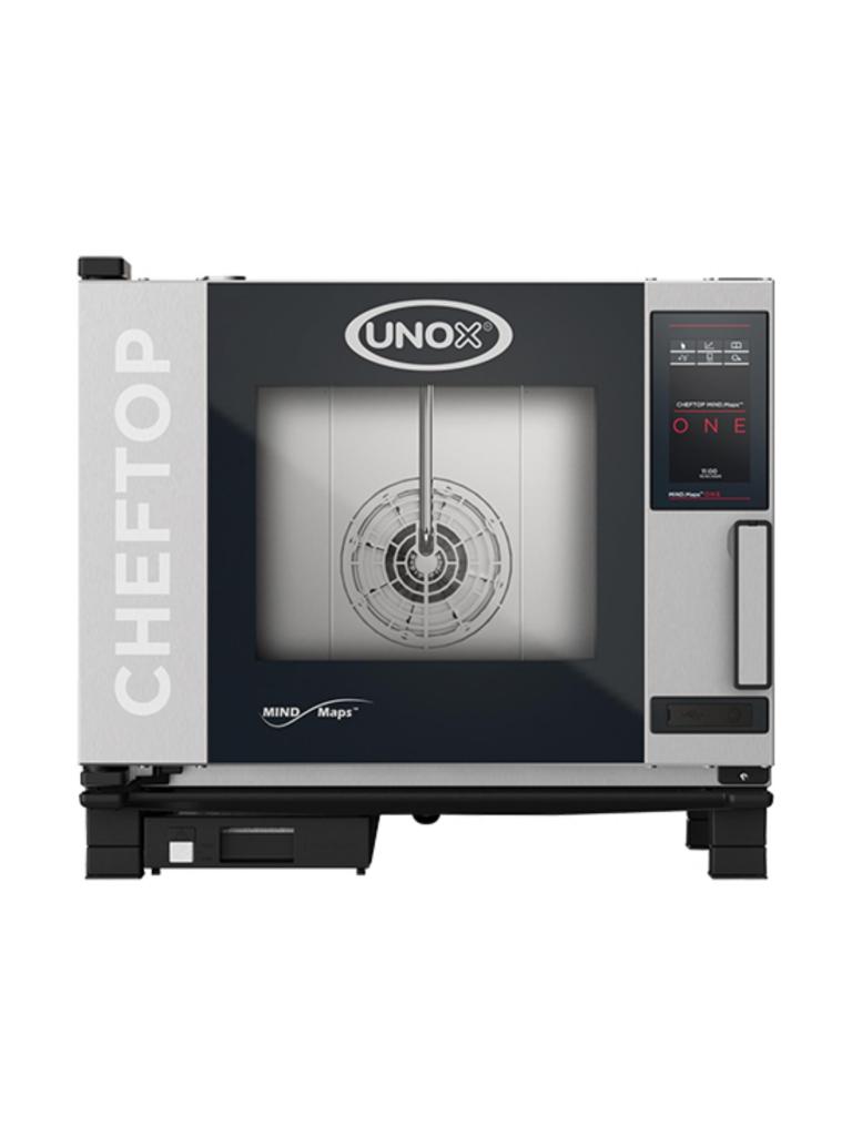 Cheftop Mindone - H 67.5 x 75 x 78.3 CM - 65.4 KG - 380 - 415 - Sans - Prise V - 9300 W - Inox - +30°C / +260°C - Unox - 596232
