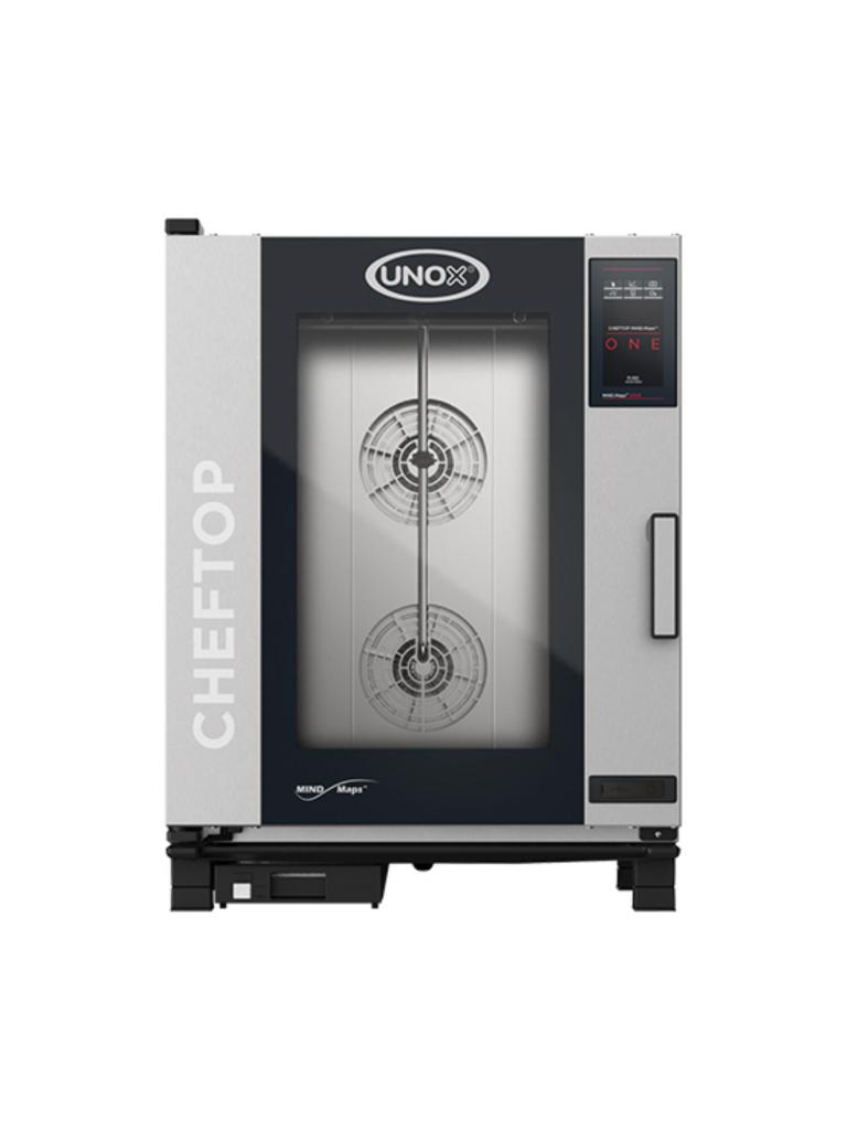 Cheftop Mindone - H 101 x 75 x 78.3 CM - 91.8 KG - 380 - 415 - Sans - Prise V - 18500 W - Inox - +30°C / +260°C - Unox - 596250