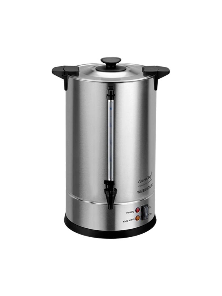 Bouilloire - H 42,5 CM - 2,7 KG - Ø33 CM - 220 - 240 V - 1650 W - Inox - 15 Litres - Caterchef - 688192