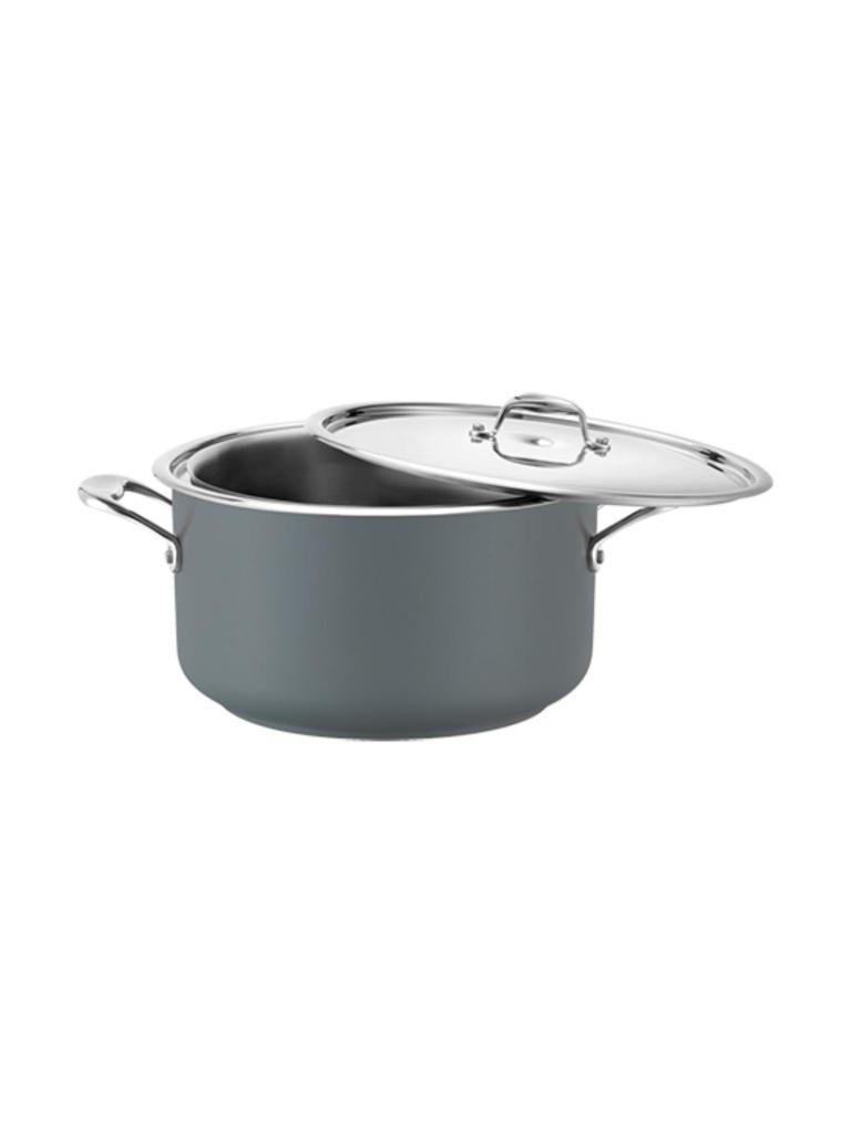 Casserole Bain Marie - H 14 CM - 2.95 KG - Ø24 CM - Inox 18/10 - 3.1 Litre - Pujadas - 720973