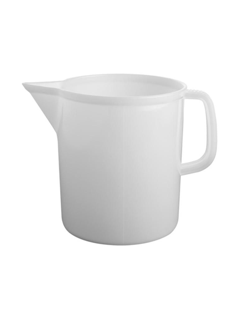 Gobelet doseur - H 18 CM - 0,6 KG - Ø15 CM - Polyéthylène - Blanc - 3 Litre - 956041