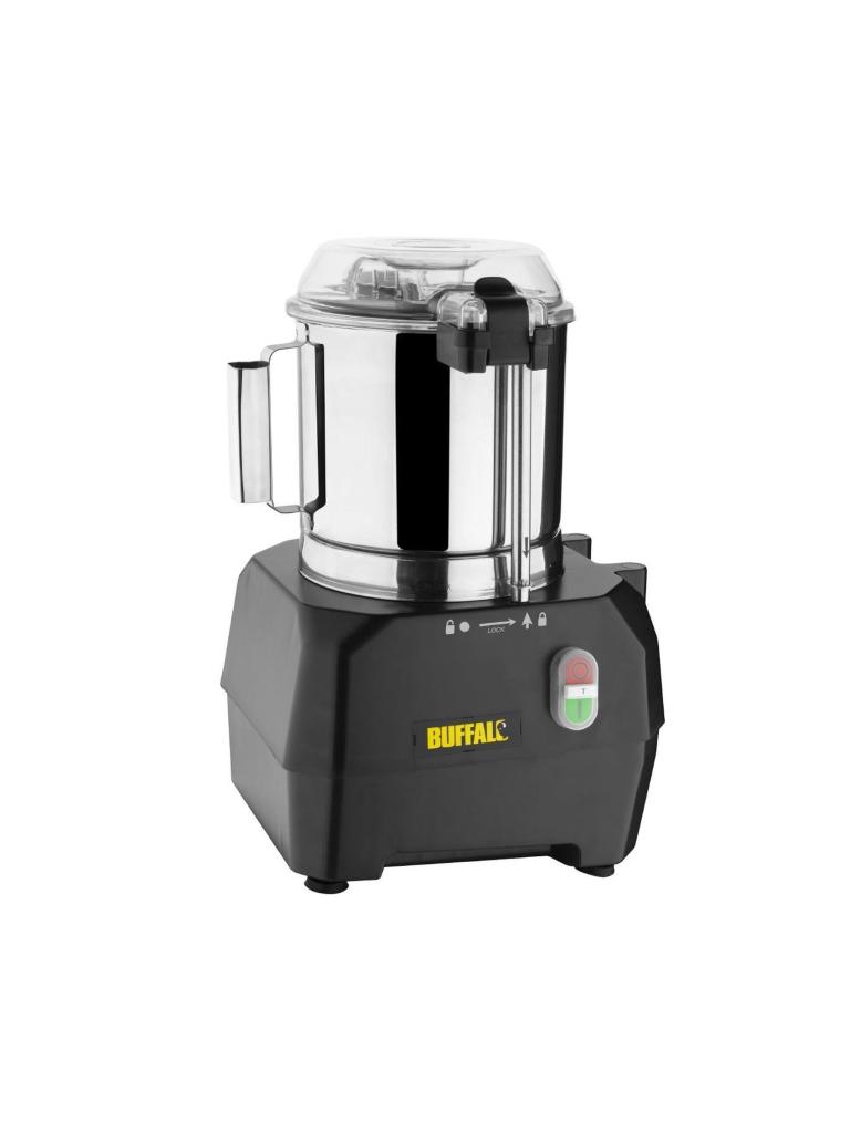Voedselverwerker - 5 L - Zwart - 220-240V - Buffalo