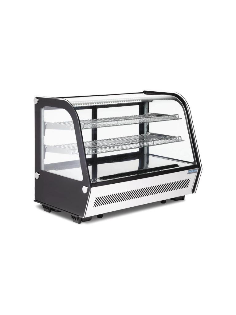Koeltoonbank - 160 L - Zwart - RVS - 220-240V - Polar