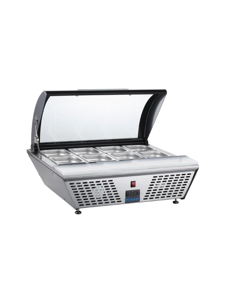 Koeltoonbank - 1/3 GN - 67 L - RVS - 220-240V - Polar