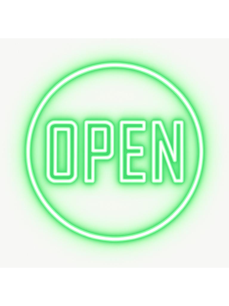 Neon verlichting - Open - LED - RGB Multicolor - G-Line
