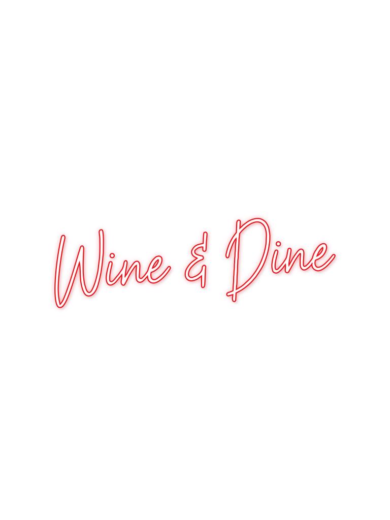 Neon verlichting - Wine & Dine - LED - RGB Multicolor - G-Line