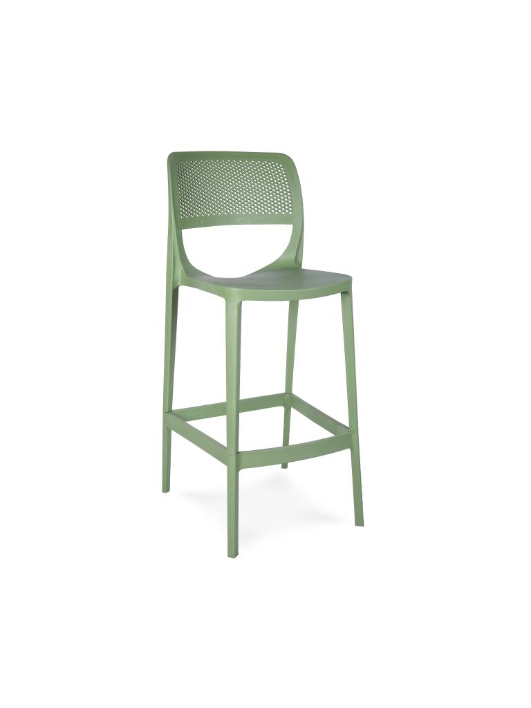 Tabouret de bar de terrasse - Blitz - Vert - Plastique - G-Line