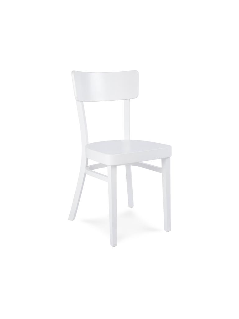 Chaise de restauration - Bruxelles - Blanc - Bois - G-Line
