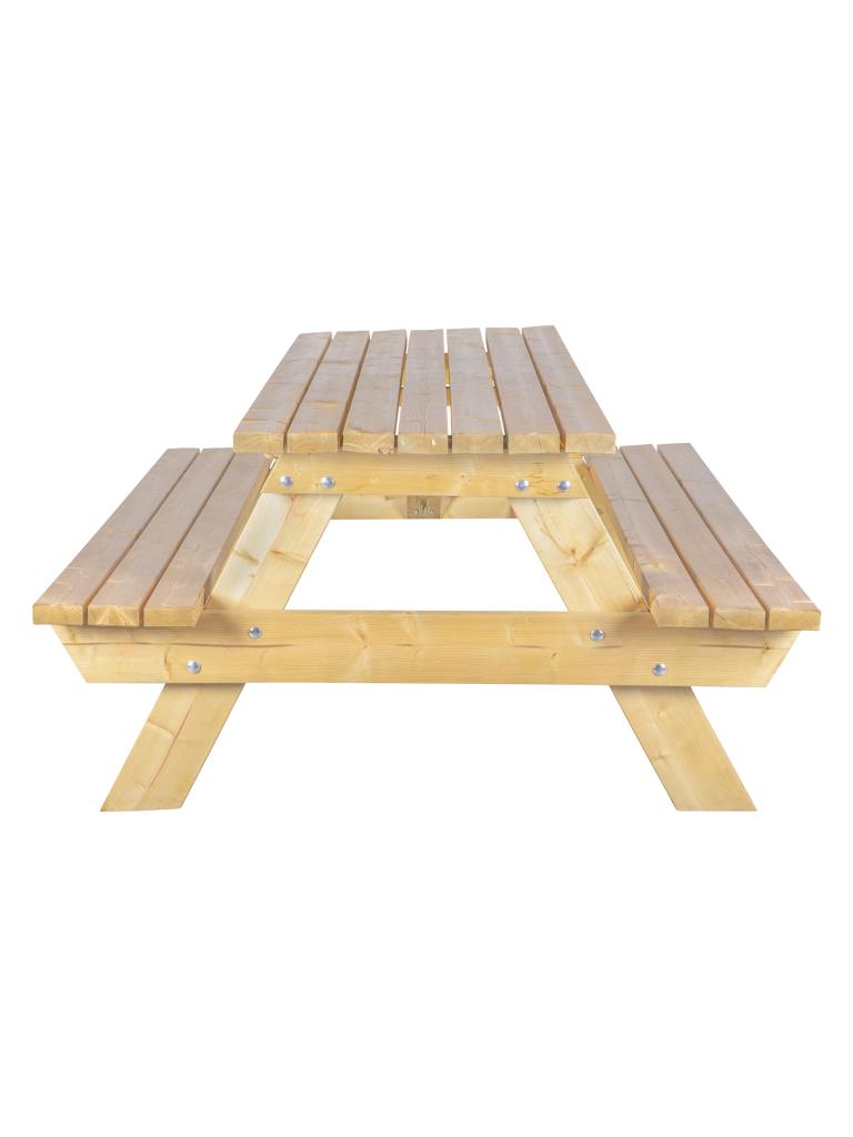 Table de pique-nique - Qualité lourde - 180 CM - Bois - G-Line