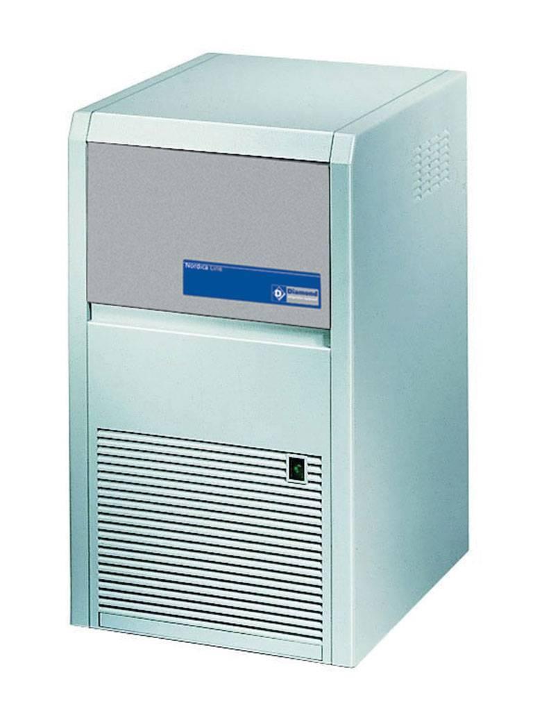 Machine à glaçons - 22 KG / 24h - Glaçons pleins - Refroidi à l'eau - Diamant - ICE22W-R2