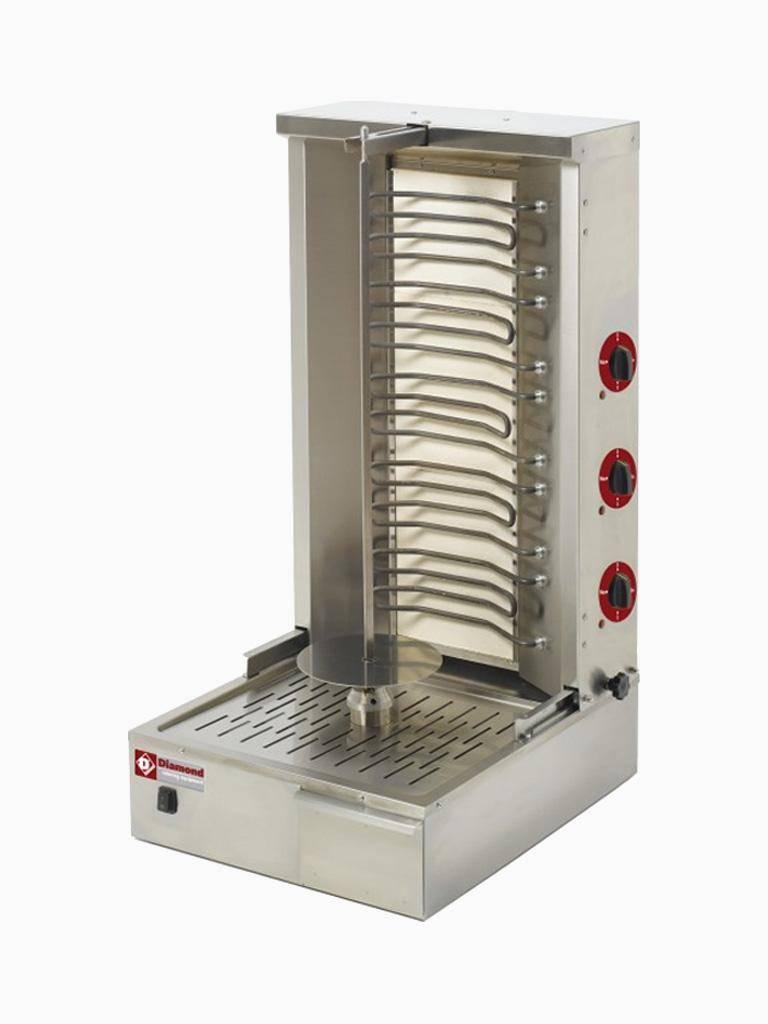 Gril gyros - Electrique - 55 KG - 7.2kW - Diamant - KEB-E80