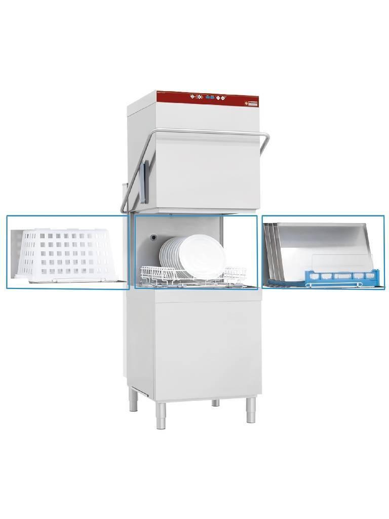Lave Casseroles - Panier 50 x 60 CM - 400V - Adoucisseur continu - Diamant - DCR37/6-AC
