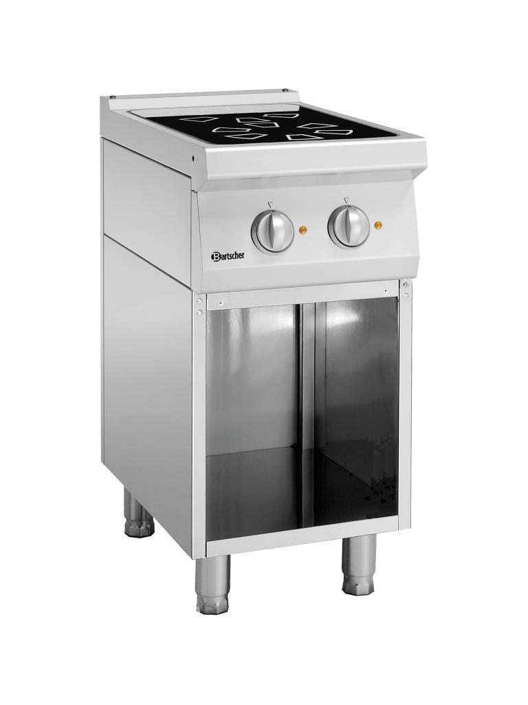 Cuisinière - 2 Foyers - Céramique - Bartscher - 287410
