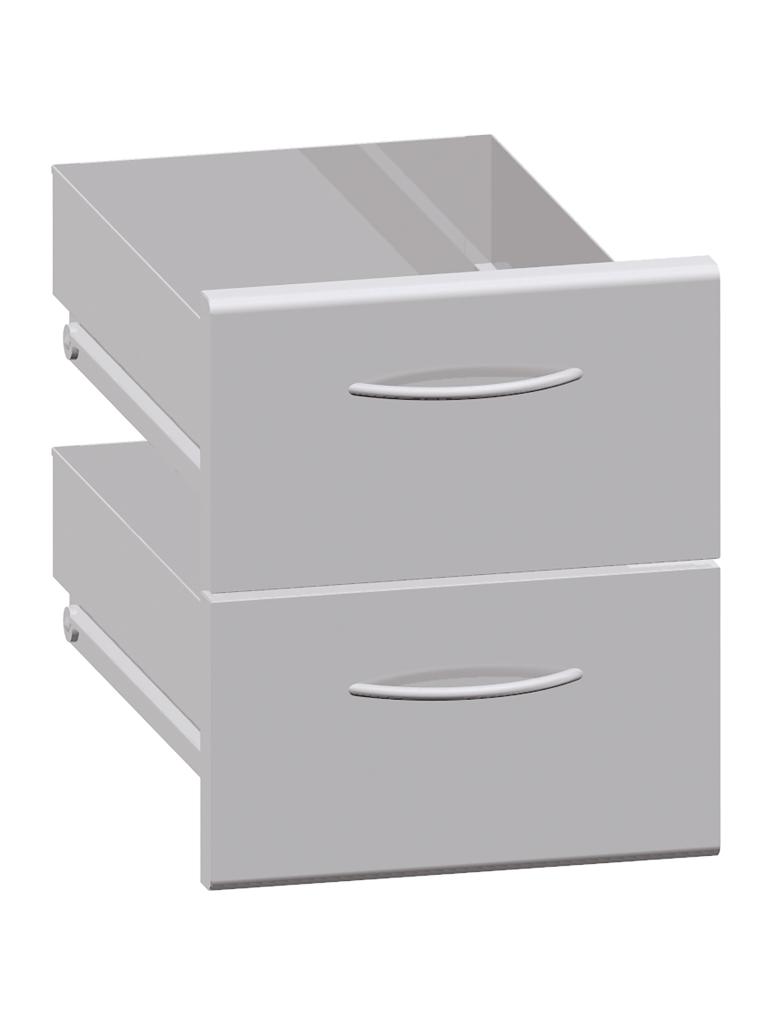 Tiroirs sous-structure - Lot de 2 - Série 700 - Bartscher - 284401