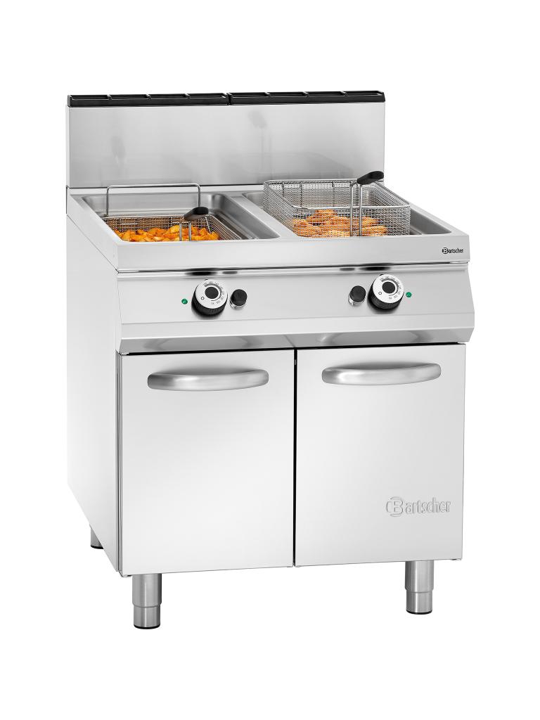 Friteuse à gaz - 2 x 20 litres - Bartscher - 2959521
