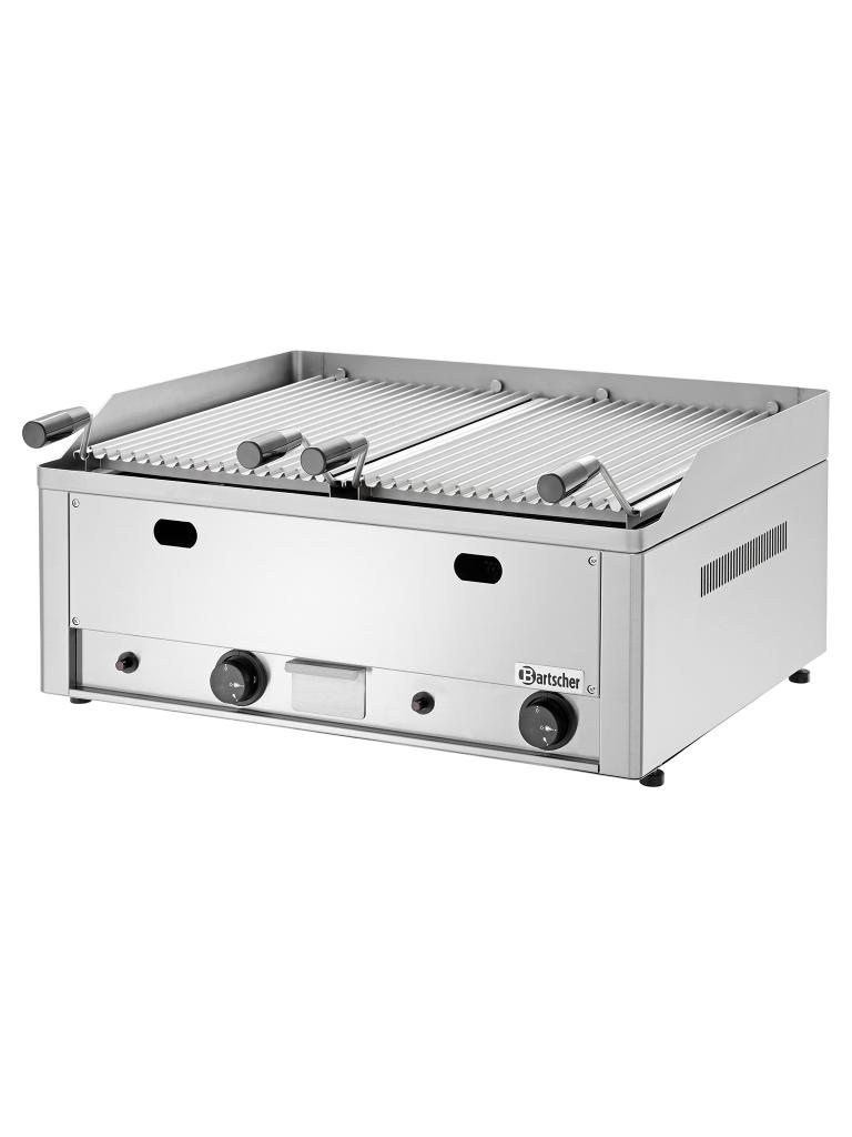 Gril à lave - Gaz - 2 Zones - 8 kW - Bartscher - 2006601