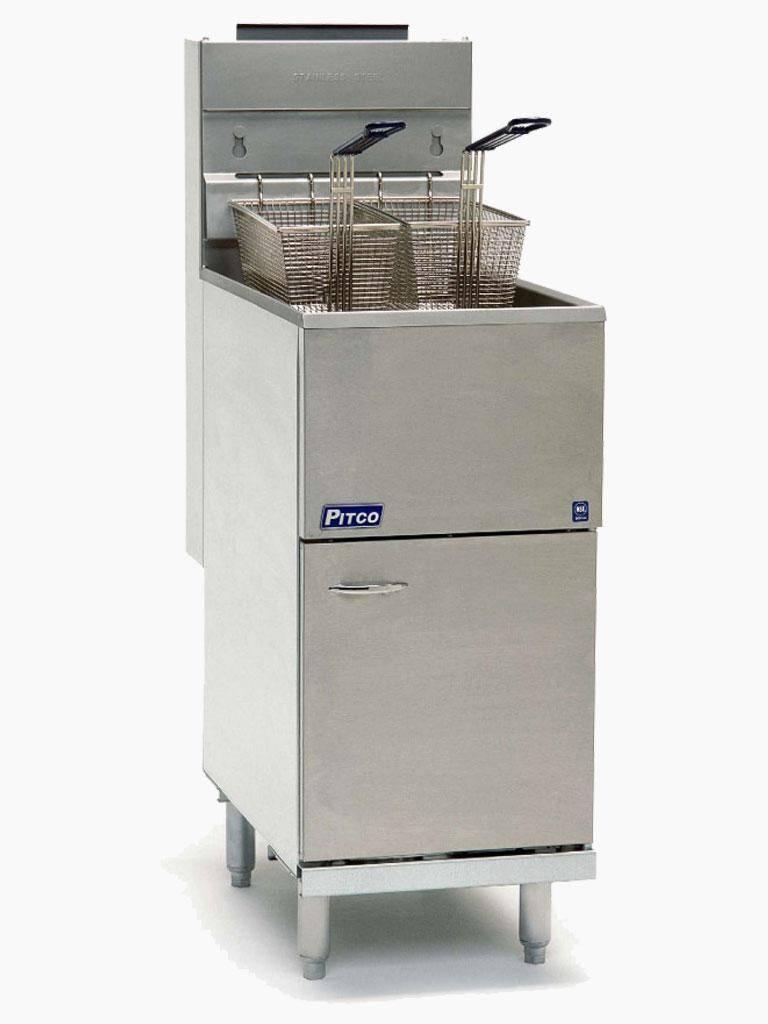 (NON DISPONIBLE)(MARS 2022)Pitco - 35Cs - Propane - Friteuse à gaz - Belge