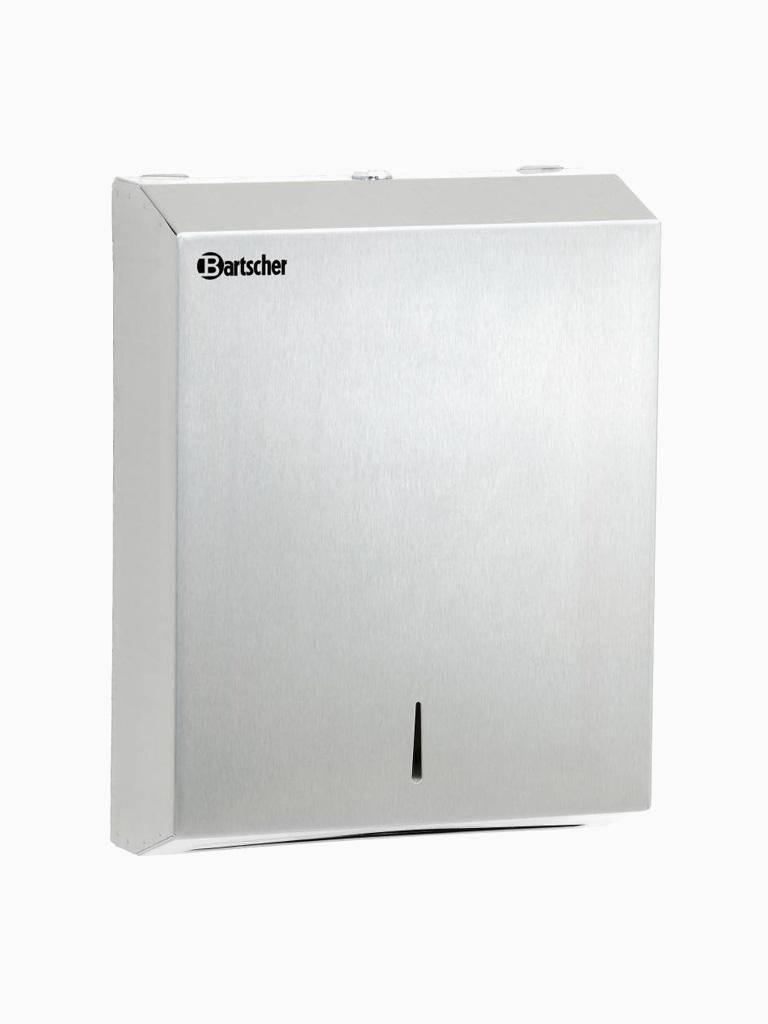 Distributeur de papier à main - H 37 x 28,5 x 10 CM - Bartscher - 850006
