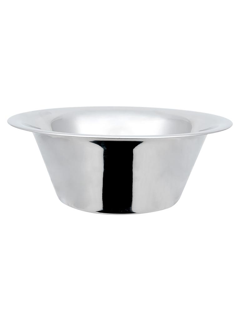 Bol mélangeur/Bol de cuisine - Ø25 x H 9 CM - 2,3 Litre - Inox - Fond plat - G-Line