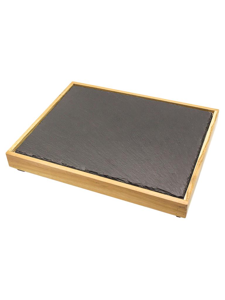 Assiette - Ardoise - 40 x 30 CM - TBV 77376 - G-Line