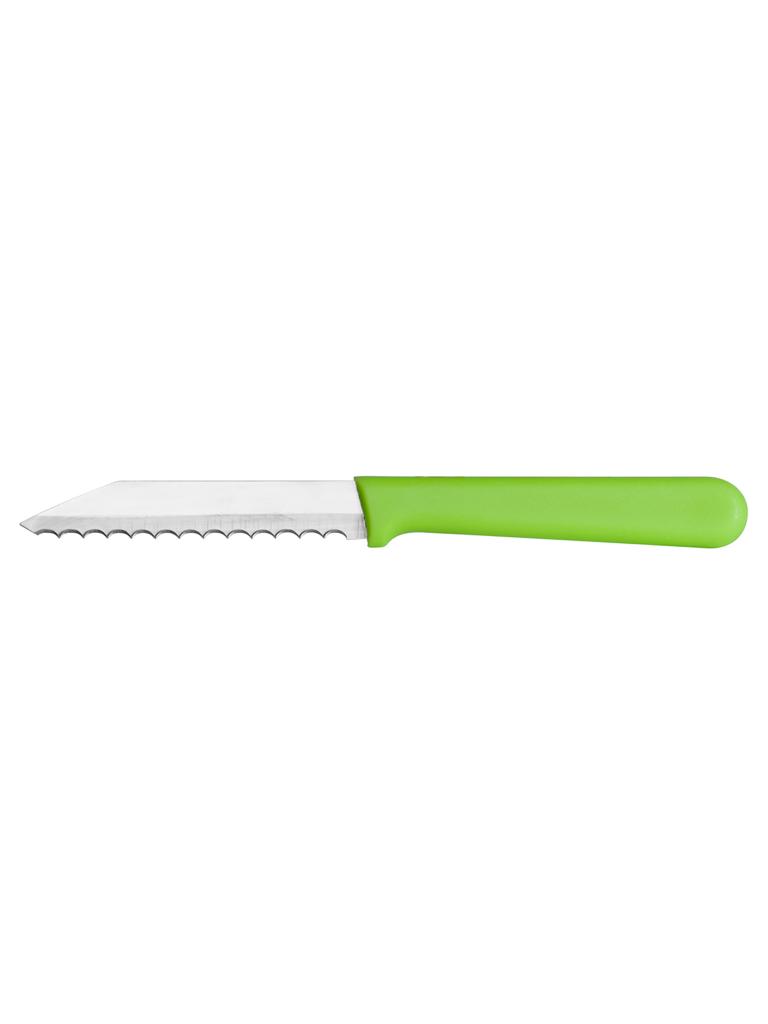 Couteau à Sandwich - Dentelé - 7 CM - Vert - G-Line