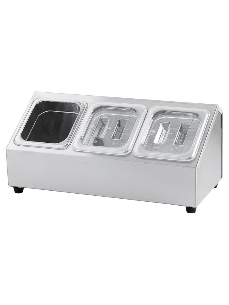Support Cuisson GN - Inox - 3 x 1/6 GN - G-Line