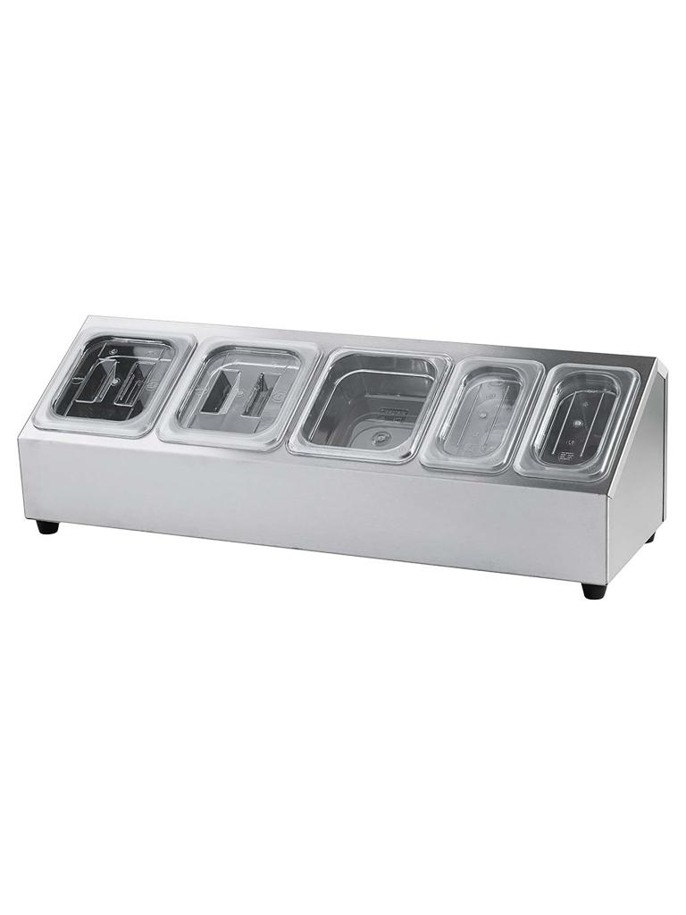 Bac GN - Inox - 3 x 1/6 GN + 2 x 1/9 GN - G-Line