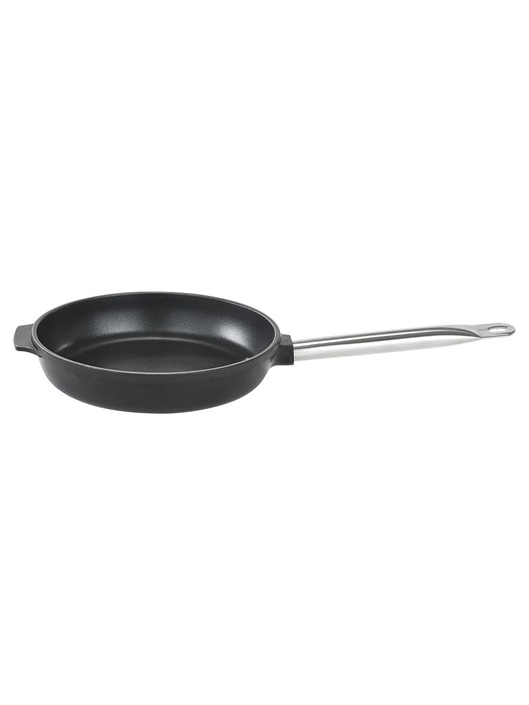 Poêle à frire - Ø24 x H 5,5 CM - Aluminium - Titane - Induction - Manche Inox - G-Line