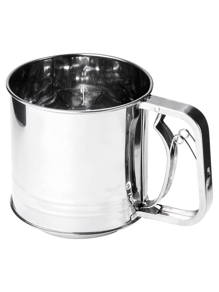 Tamis à farine/sucre en poudre - Inox - Ø12 x H 13 CM - G-Line