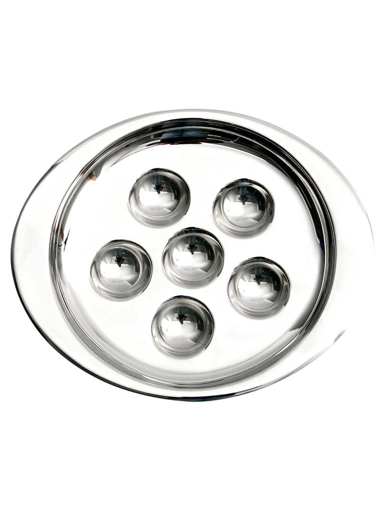 Assiette Escargot - 6 trous - L 20 CM - G-Line