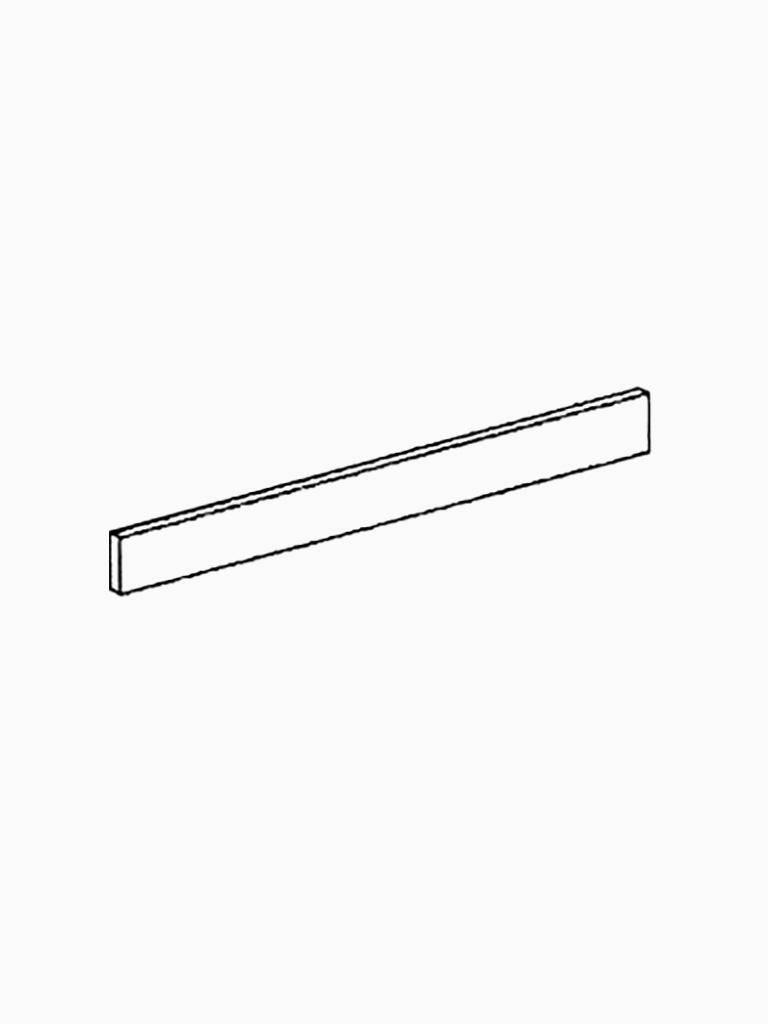 Plinthe avant - Ligne 700 - 110 CM - Inox - Diamant - A77/PF11-N