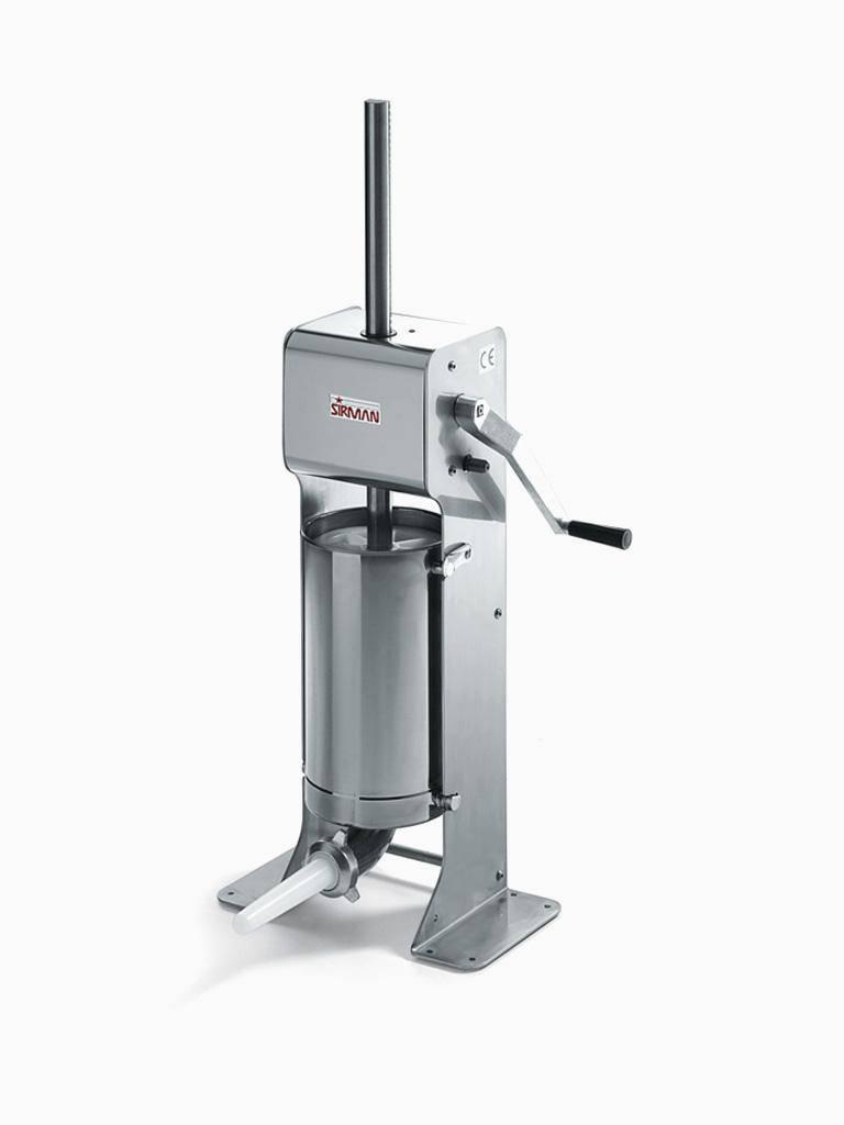 Machine de remplissage de saucisses - 12 litres - Acier inoxydable - H 110 x 43,5 x 26 CM - Diamant - BSM-12V