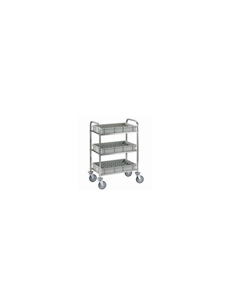 Chariot pour le remplissage des minibars.