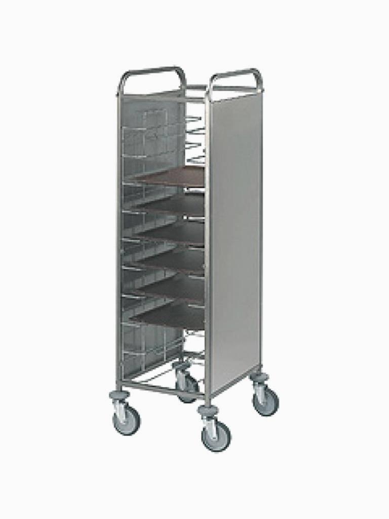 Wagon silo - 12 niveaux - Inox - Diamant - CV12/12
