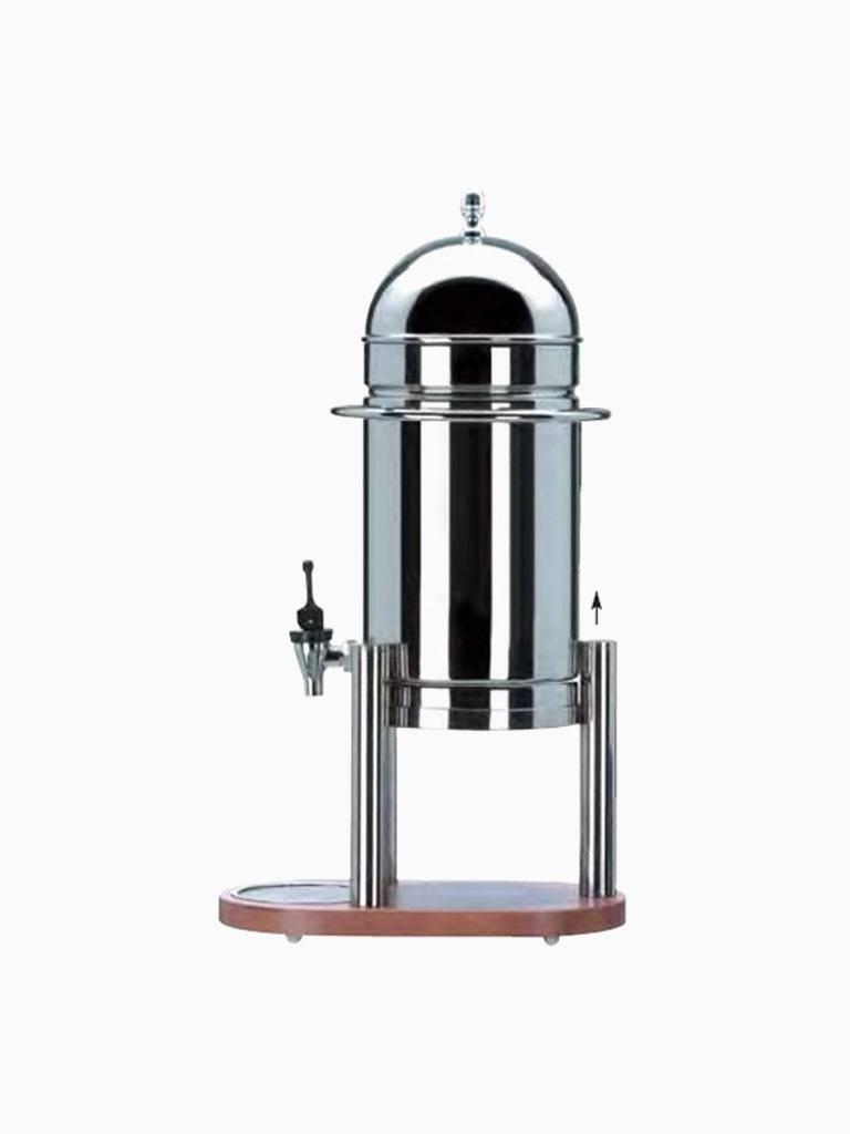 Distributeur de lait - 10 Litres - Inox / Bois - Diamant - DA/D10L