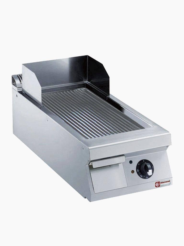 Plaque de cuisson - Électrique - Striée - 40 CM - Diamant - E22/PR4T-N