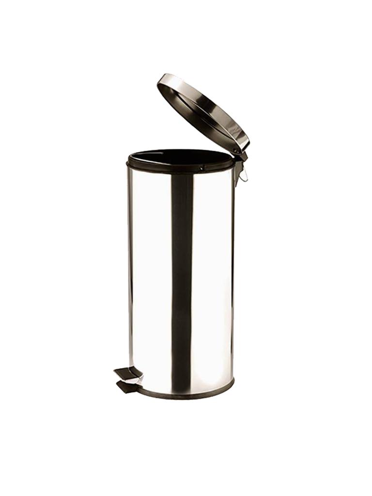 Poubelle à pédale - H 65 CM - 3,6 KG - Ø29 CM - Inox - 30 Litres - 861603