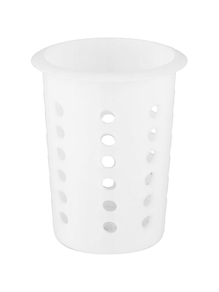 Gobelet à couverts - Plastique - Blanc - G-Line