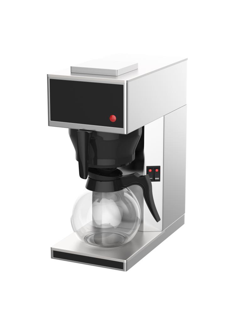 Cafetière - Incl. cruche - boîtier en acier inoxydable - 1,6 litre - G-Line