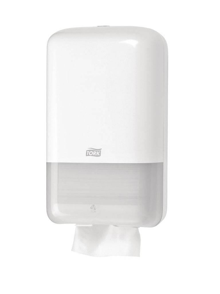 Distributeur papier toilette - H 31 x 15 x 13 CM - Plastique - Tork - Y037