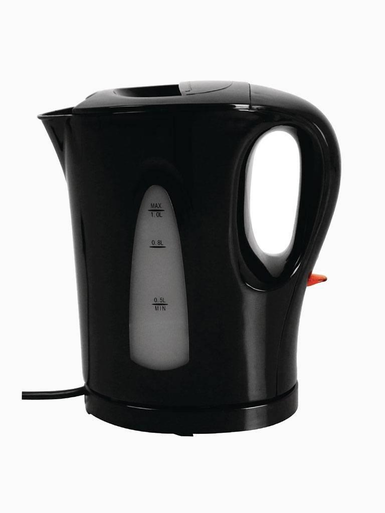 Bouilloire de chambre d'hôtel 1 litre noire - Caterlite - CK827