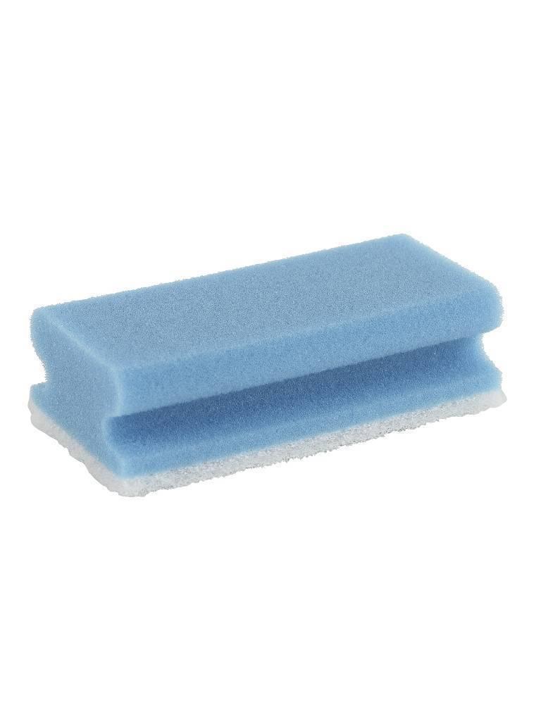 Eponge à récurer - Grip slot - 14 CM - Bleu - Betra - 105025