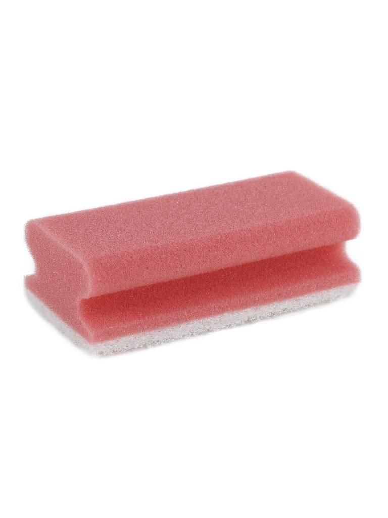 Eponge à récurer - Grip slot - 14 CM - Rouge - Betra - 105023