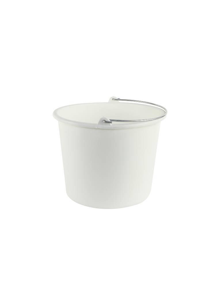 Seau - 12 Litres - Plastique - Blanc - Betra - 651057