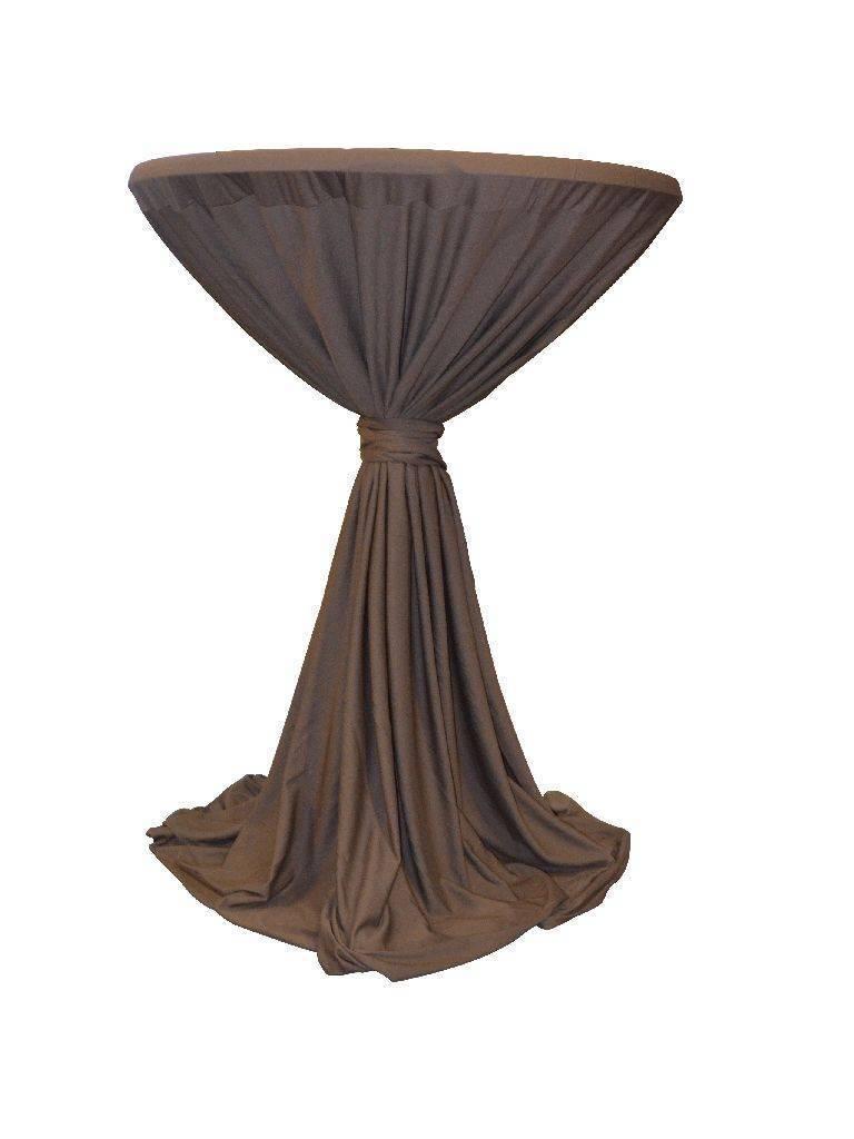 Nappe de table bar - Party - Marron - Ø80-90 CM - Dena - 111002