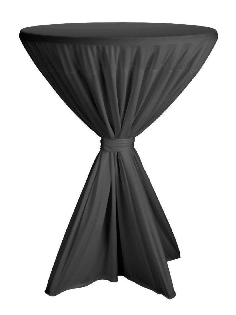 Nappe de table haute - Fiesta - Anthracite - Ø80-90 CM - Dena - 140033