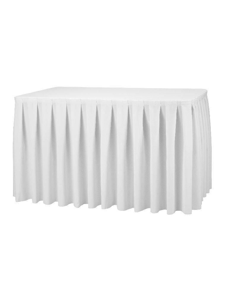 Jupe combi - Boxpleat - Blanc - 183 x 76 x 73 CM - Dena - 222209